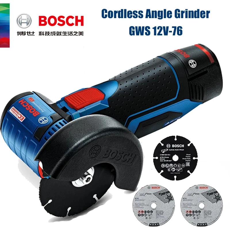 Power Tools Professional - بوش GWS 12V-76 بروفيشنال 12V جلاخة