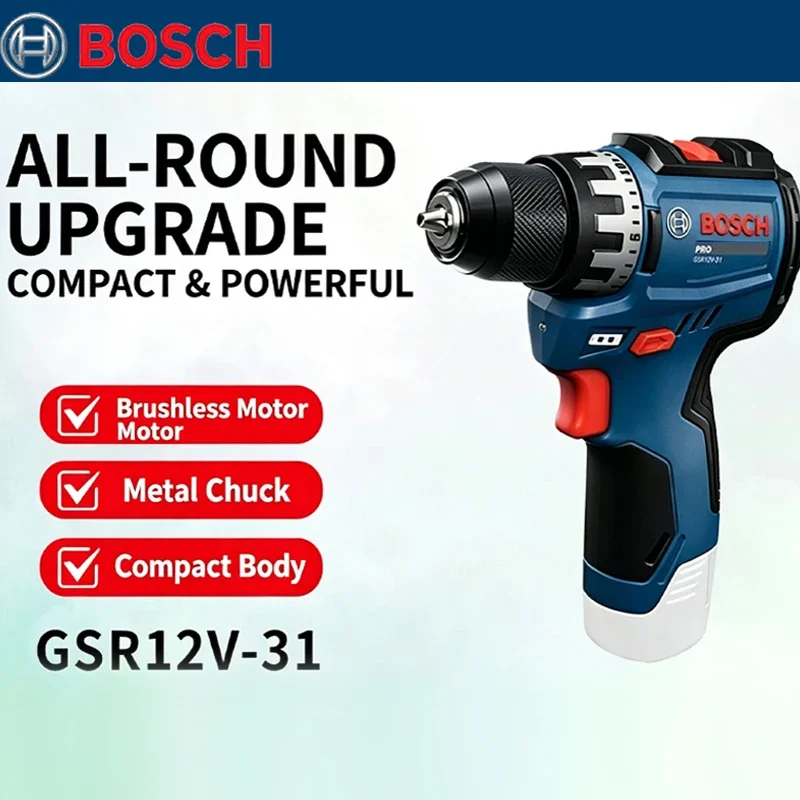 مثقاب كهربائي بوش GSR 12V-31 ب - مراجعة Power Tools Professional وسعره