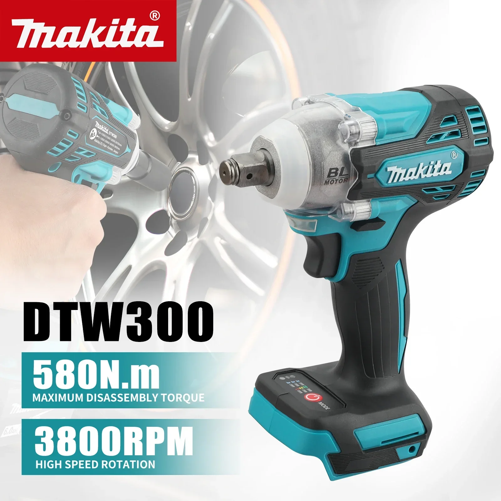 مجموعة أدوات متعددة الاستخداما - مراجعة Makita Drill Dtw300 وسعره